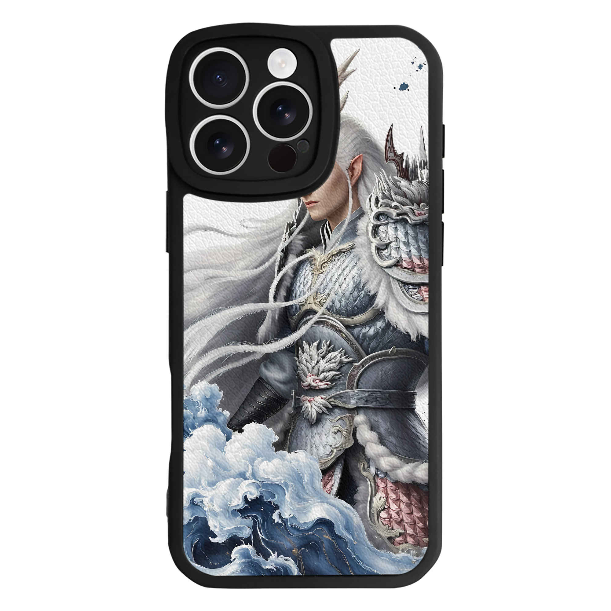 （画像用） Ne Zha 2 ナタ 魔童の大暴れ 【iPhone 16シリーズ対応】シリコンスマホケース（レザー調） 材質：シリコン